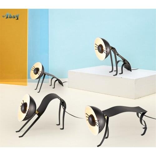Modern Bedside American Cat Table Lamps Bedroom Bedside Nordic Art Deco Living Room Cute Kitten Desk Lights Fixtures