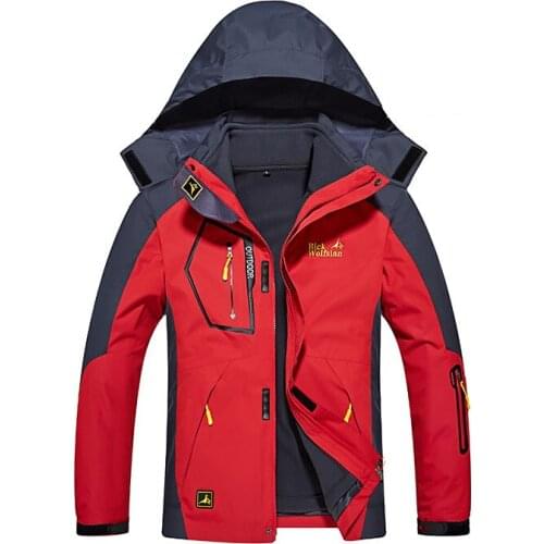 -30 Degree Super Warm Winter Ski Jacket Men Waterproof Breathable Snowboard Snow Windbreaker Outdoor Hiking 3 In 1 Warm Coats