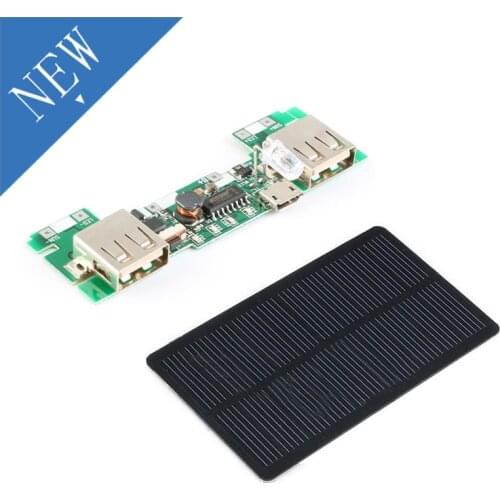 USB 5V 2A Mobile Power Bank Charger Module Lithium Li-ion 18650 Battery Charging Board LED Indicator New Version