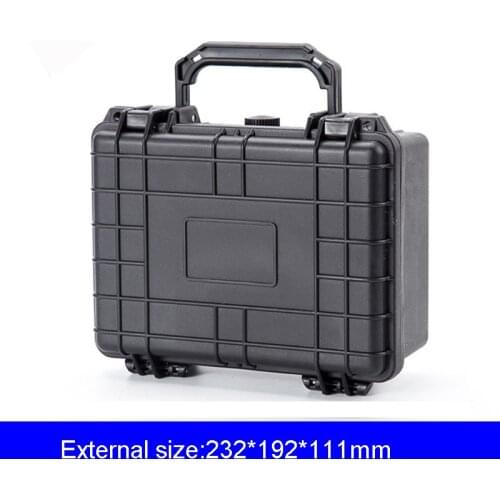 Waterproof protective case 9-inch Hand-held Cutting Sponge Hardware Toolbox for Outdoor Mobile Aircraft Instrument Safety Box