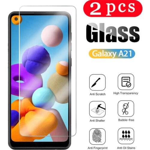 2Pcs protective film for Samsung Galaxy A01 A11 A21 A21S A31 A41 A51 A50 A60 A71 A80 A91 tempered glass phone screen protector