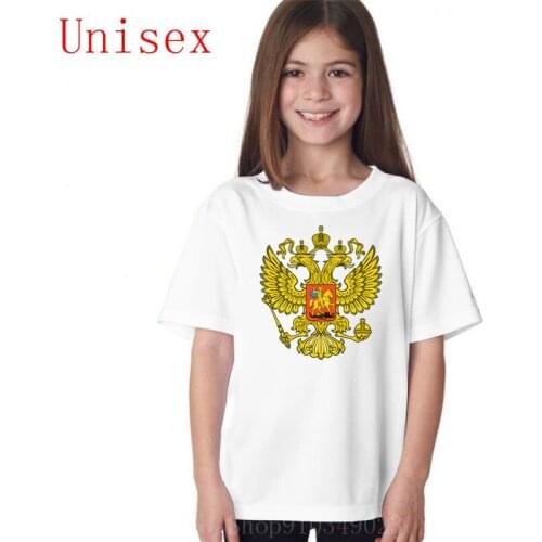 Gold russia eagle boy clothes children clothes boys clothes baby girl clothes comfortable high quality hot sale 100%cotton