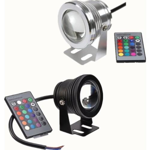 10pcs 10W led flood light Waterproof for Outdoor garden lamp underwater led lighting 12V Input white/warm white