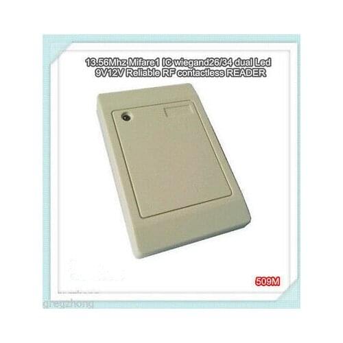 13.56Mhz Mifare1 S50 Waterproof RFID WG26/34 dual Led Access Control Card READER