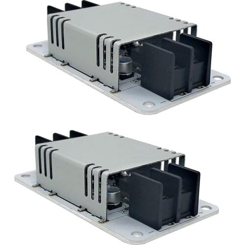 2-Pack 50W DC 12V 24V to 5V 10A Buck Converter Power Vehicles Power Supply
