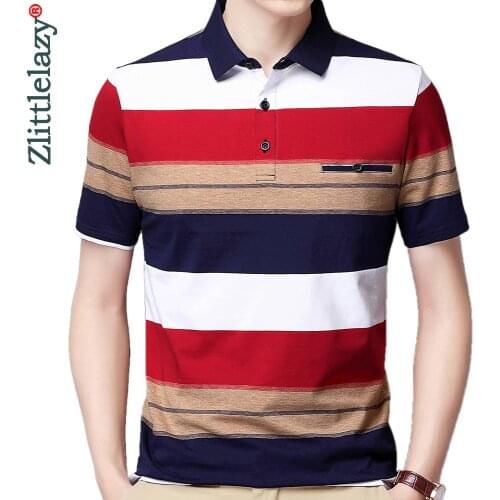 2021 fashion designer brand striped pocket polo shirts for men shirt short sleeve tops tee shirt summer luxury men clothing 4191