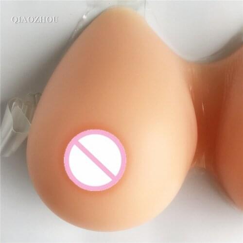 2800G big boobs New Strap-On Silicon Breast Form transsexuals CD-piece G/H cup size fake breasts