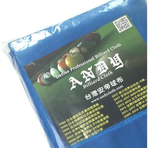 Andy 600 original billiard table cloth 9ft full set of pool table cloth for pool house table cloth