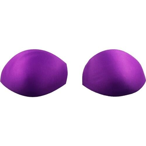 20pair Purple Bra Cup Pads Sponge Foam Bra Breast Enhancer For Bikini Padding Insert Bridal Bra Accessorries WB121