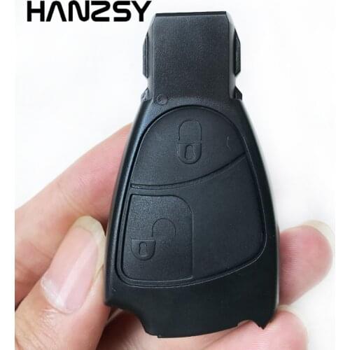 2 Buttons Car Key Fob Case For Mercedes Benz B C E S ML SLK CLK Class Replacement Remote Key shell Cover