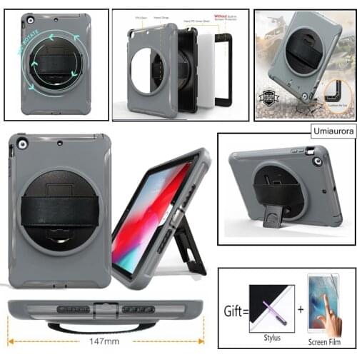 Kids Shock Proof Case For iPad Air 2 Case 10.2 2019 / Air 3 10.5 / 9.7 2018/2017 Funda for iPad Mini 4 5 6th 7th Gen Hard Case