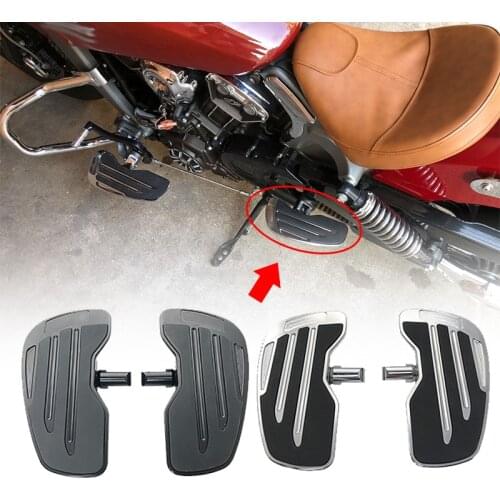 For Indian Scout 2015-2018 Scout Sixty 2016-18 Scout Bobber 2018 For Widening Driver Rear Foot pegs Foot Rests Motorcycle