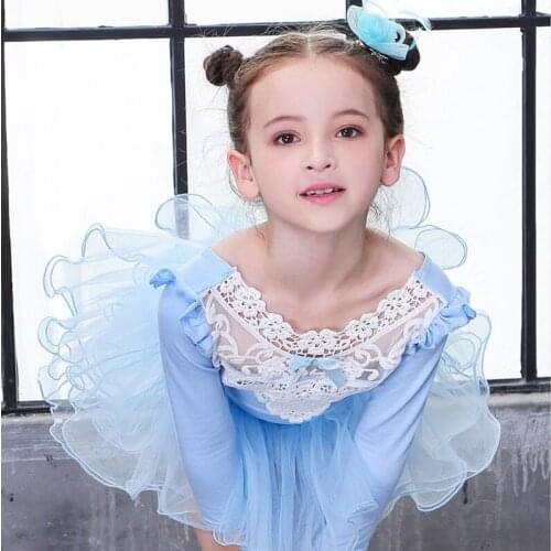 Gymnastics leotard for girls child leotard gymnastic dress kids ballet dresses for girls DD1452 S