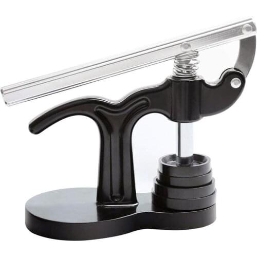 Watch Repair Tool 1Pc Watch Case Presser With 12Pcs Dies Watch Back Battery Case Cover Presser Closer Fitting Plier Repair Tool