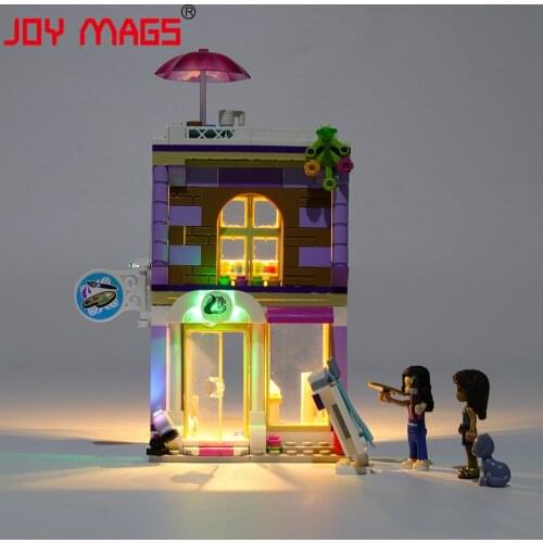 JOY MAGS Only Led Light Kit For 41365 Emmas Art Studio Compatible With 01086 11200 , (NOT Include Model)