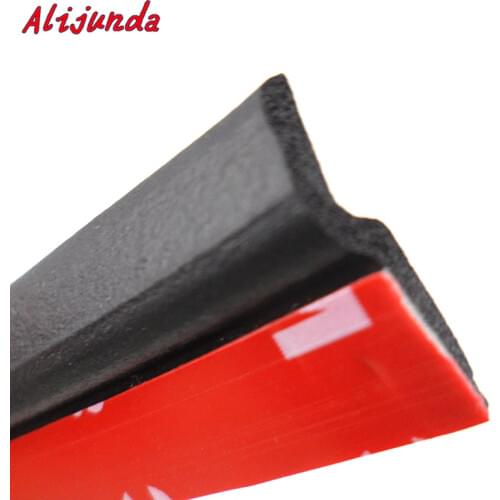 Car Door Gaskets Ribbon Rubber Type Z Waterproof Floor Insulation Sound Insulation Ribbon Car Accessories