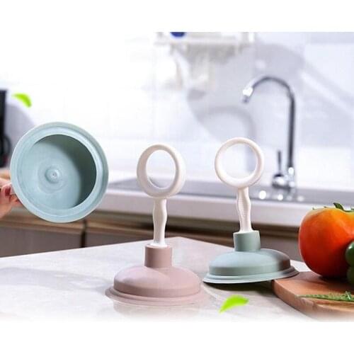 Pipeline Dredge Plunger Suction Pipe High Pressure Powerful Manual Sink Plunger Opener Cleaner Pump For Bath Toilets Bathroom