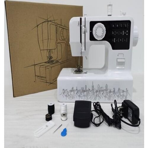 Desktop home multi-function mini electric sewing machine Home use thick seaming buttonhole DIY sewing machine