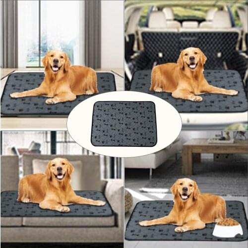 Pet Diaper Pad Washable Reusable Training Pad Dog Car Seat Cover Dog Eco-friendly Diaper Absorbent Pad Waterproof