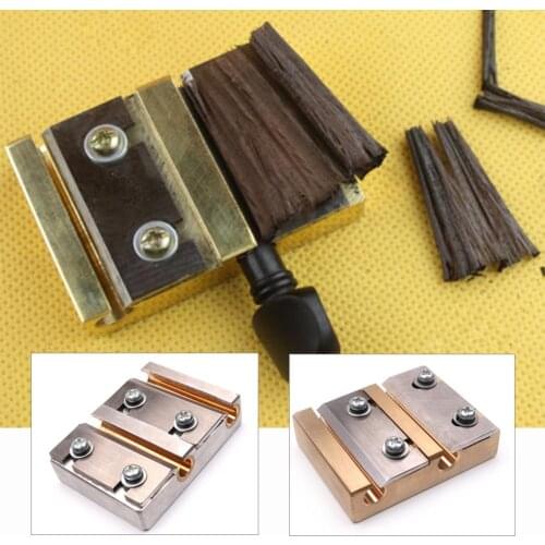 Professional 4/4 3/4 Violin Peg Shaver Steel Blade Luthier Tool Brass Violin Making Tools