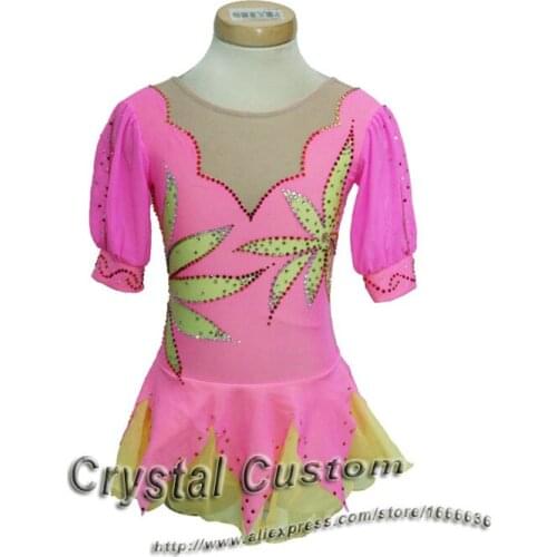 Professinal Custom Figure Skating Dresses For Women Spandex New Brand Vogue Figure Skating Competition Dress For Women DR2527