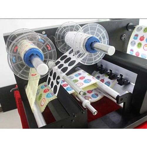 Automatic roll to roll Stickers cutting machine Wall Paper label cutter