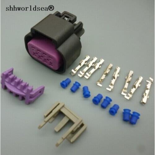 Shhworldsea GT Serie 8 Pin 15326835 Female Automotive car waerproof Connector plug For BMW Citroen Chevrolet Hyundai Hummer H3