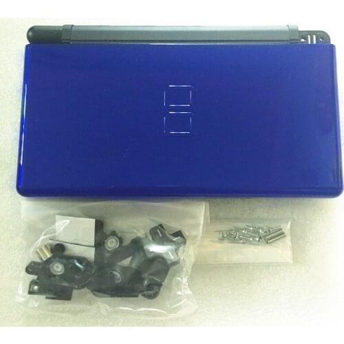 Replacement Dark Blue Housing Shell kit for DS Lite, for N DSL for DSL Casing Repair Part blue-black red black color