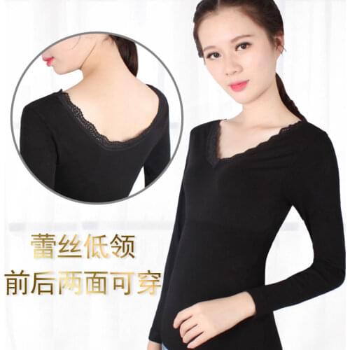Cotton underwear shape body clothing women seamless one-piece long sleeved blouses slimming lingerie heart-shaped collar female