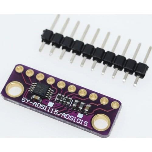 I2C ADS1115 16 Bit ADC 4 channel Module with Programmable Gain Amplifier 2.0V to 5.5V