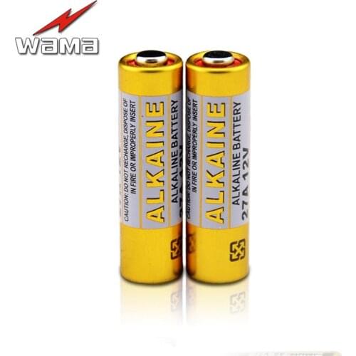 50pcs/carton 100% New Alkaline 12V 27A Primary Dry Batteries A27 27AE 27MN 55mAh Electronic Toys Battery Wholesales Drop Ship