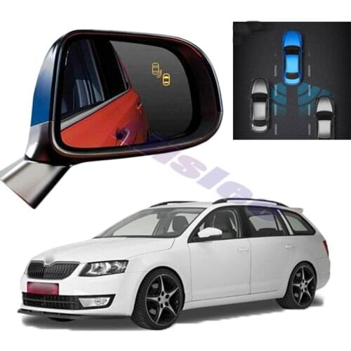 Car BSM BSD BSA Radar Warning Safety Driving Alert Mirror Detection Sensor For Skoda Octavia 5E 2012 2014 2016 2018 2019 2020