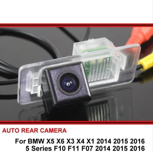 Fisheye For BMW X5 X6 X3 X4 X1 5 F10 F11 F07 2014 2015 2016 HD Night Vision Car Rearview Parking Reverse Backup Rear View Camera