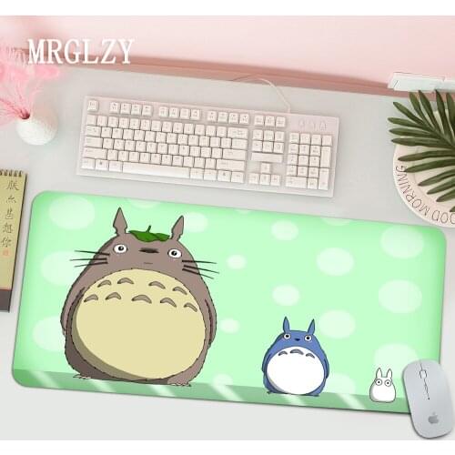 Anime Totoro and Friends Gamer Speed Mice Retail Small Rubber Mousepad Free Shipping Large Mouse Pad 30x80cm Gaming Accessories