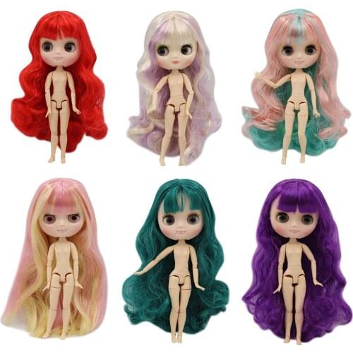 DBS Nude middie joint body blyth doll included Hand gesture as Gift