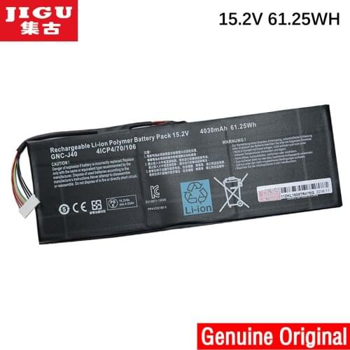 JIGU Original Laptop Battery GNC-J40 916TA013F For SCHENKER XMG C504 FOR GIGABYTE P34G v2 P34 V4 P34G V2 P34W V3 V4
