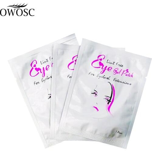 5/50/100PCS Eye Pads Lint Free Patches For Eyelash Extension Supplies Lashes Extension For Professionals Tools