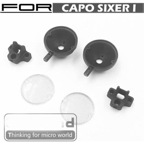 Front fog lamps for 1/6 Capo Samurai Sixer1 parts RC CAR parts