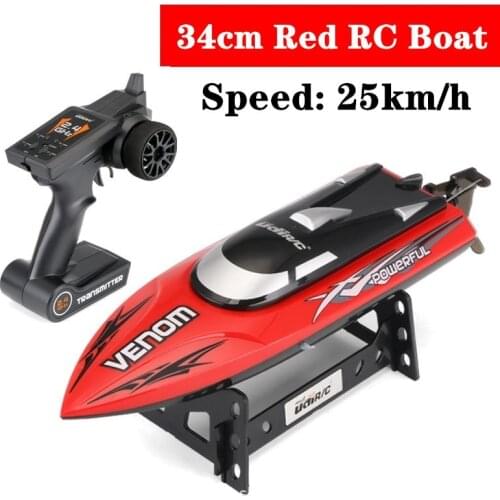 2.4G 4CH High Speed Remote Control Boat Speedboat Childrens Toy Water Speed Boat Summer Toys Waterproof RC Boat Kids Toys Gifts