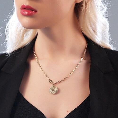 Titanium With 18K Gold Layered BELOVED Choker Neckalce Japan Korean Style Party Designer T Show Runway Gown Jewelry Rare INS