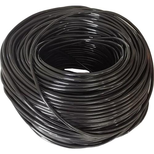 30m-90m 4/7mm Garden Water Hose PVC Micro Drip Irrigation Tube Greenhouses Misting System 1/4'' Hose Plants Flower Watering Pipe