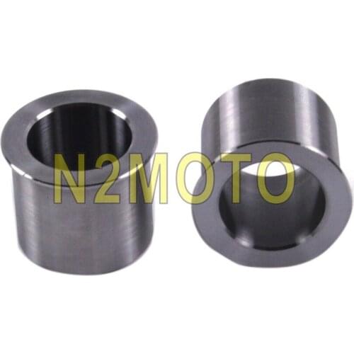 2pcs Motorcycle Wheel Bearings Spacer 3/4" to 1" Alex Wheel Bearing Reducer for Harley Touring Dyna Sportster Fat Boy