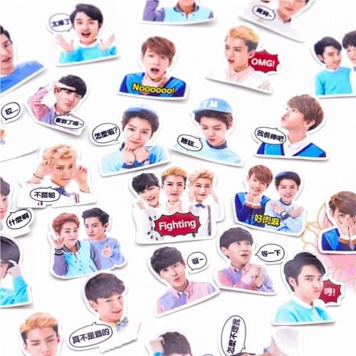 38pcs Creative kawaii self-madebig boys stickers/ beautiful stickers /decorative sticker /DIY craft photo albums