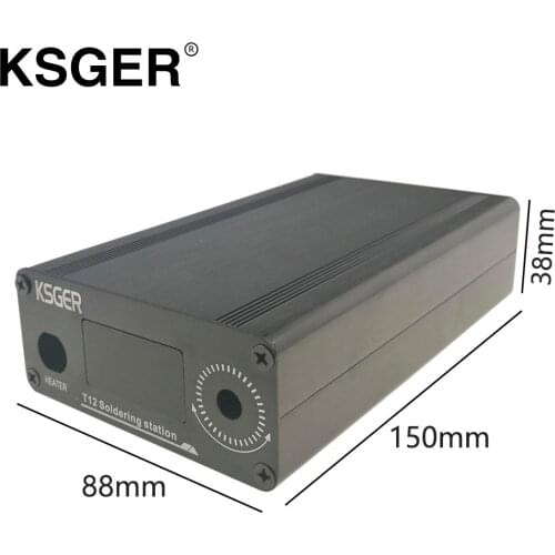 KSGER STM32 OLED T12 Digital Electric Soldering Station Controller For Hakko T12 Soldering Iron Tips