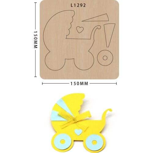 Knife mold molds Wood mold decoration Making Decor Supplies Dies Template suitable for big shot machines