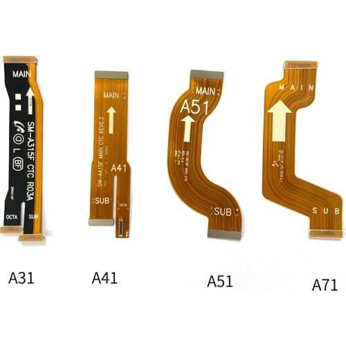 20PCS For Samsung Galaxy A21 A21S A31 A41 A51 A71 A52 A42 A32 A325 Main Motherboard Flex Cable Connector USB Board Ribbon