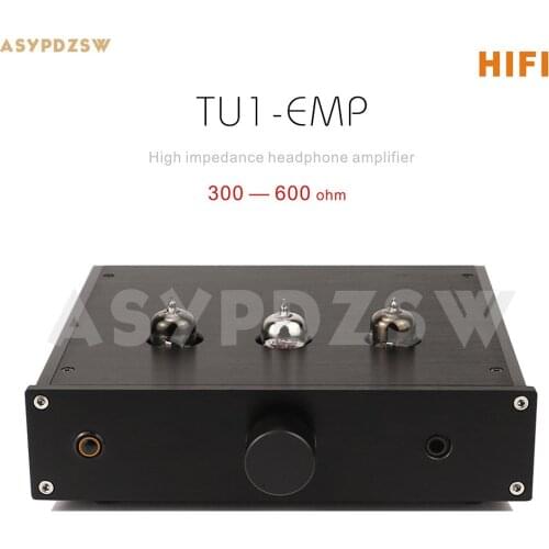HIFI TU1-EMP V2 6N11+ECC81Tube Headphone amplifier Based on EARMAX SE 300--600 ohm