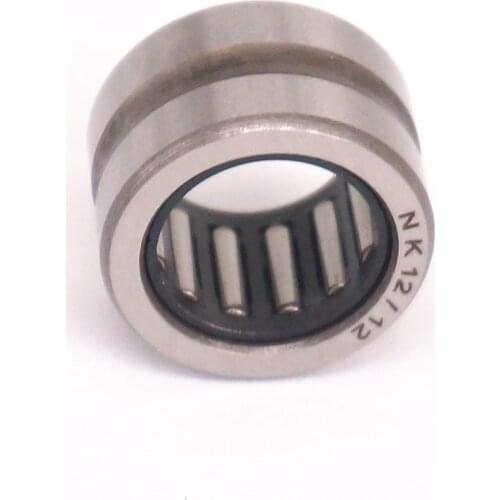 NK12/12 IDxODxW 12x19x12mm ABEC-1 Needle Roller Bearing Without Inner Ring