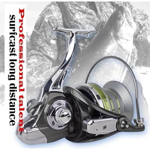 Super Long Distance Shot Surfcast Metal Coil 10000 12000 Wheel Fishing Reel Spinning Anchor Carp Fish Pesca Jigging Feeder Tool