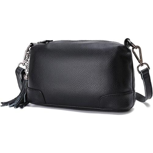 Luxury Handbags Women Bag Designer Genuine Leather Flap Bag Women Handbags Ladies Tassel Shoulder Bag Crossbody Bags for Women